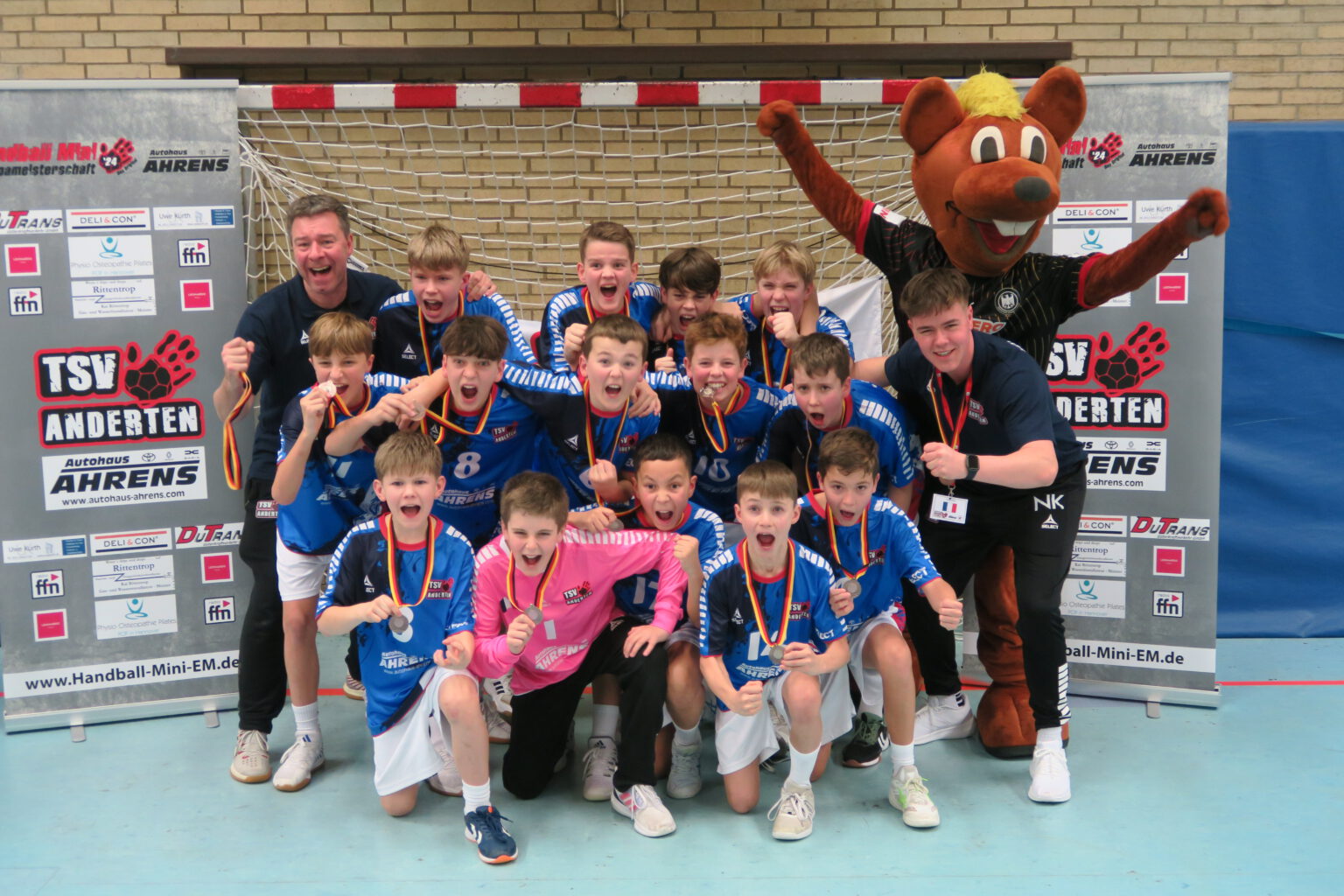 Rückblick: D1 Holt Bronze Bei Der Mini-EM 2024 – Handball Im TSV Anderten